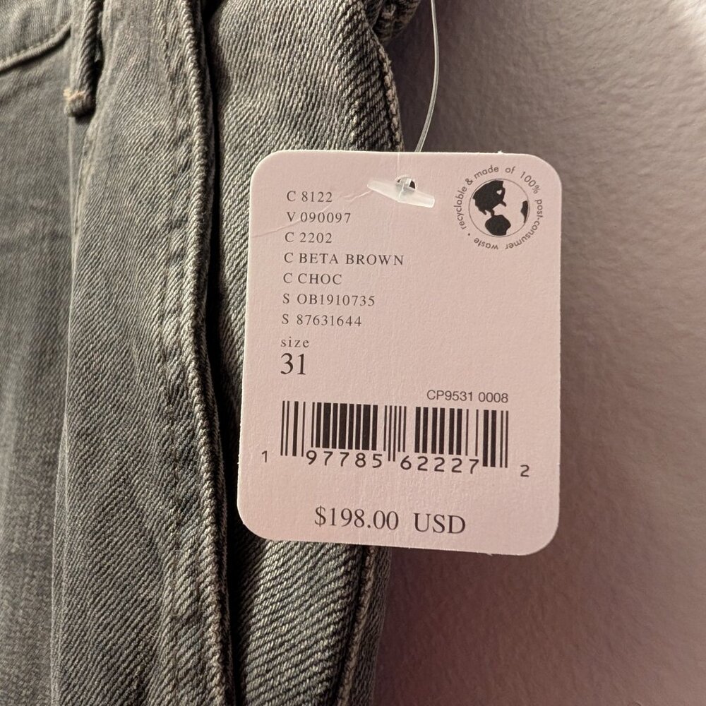 We The Free Dark Gray Moto Jeans - Picture 3 of 7